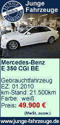 Junge Gebrauchte