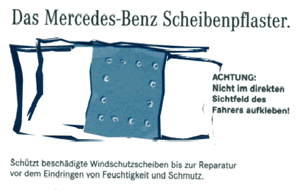 Scheibenpflaster