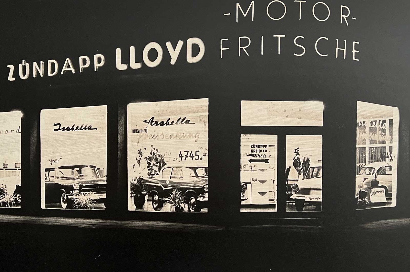 Historische Bilder Motor Fritsche Köln